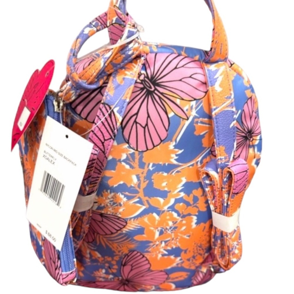 Betsey Johnson Butterfly Quilted Backpack with Matching Pouch set - Picture 4 of 9